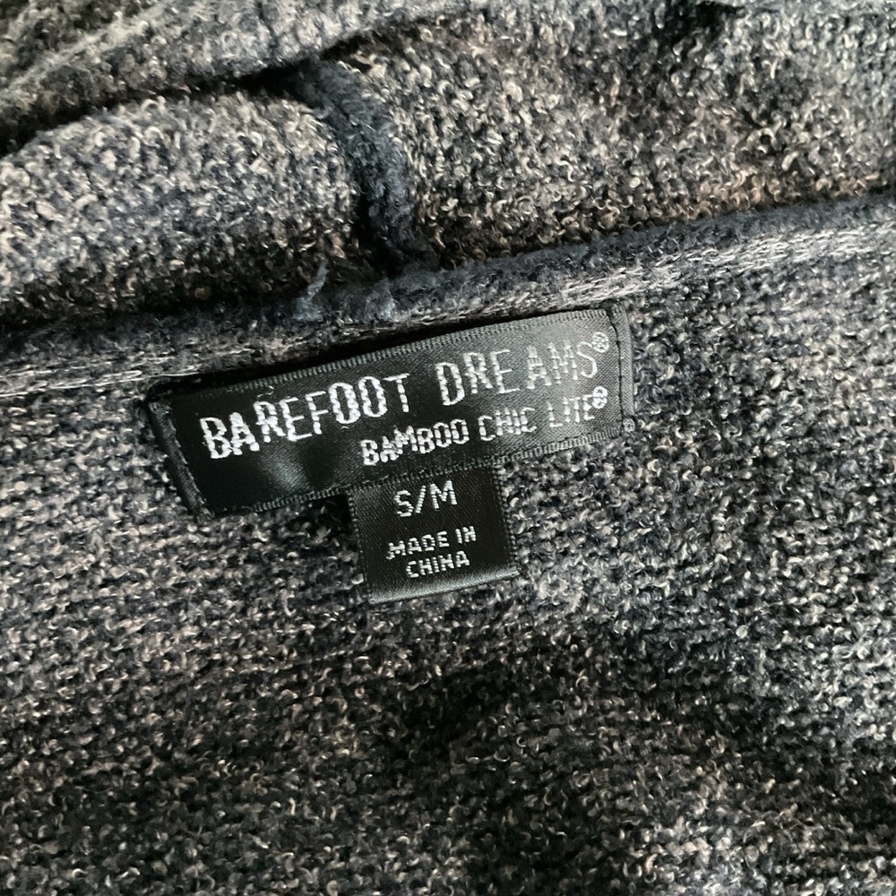 Barefoot Dreams Calypso Cardigan CozyChic Ultra Lite Long Open Brown Sz S M - Picture 9 of 10